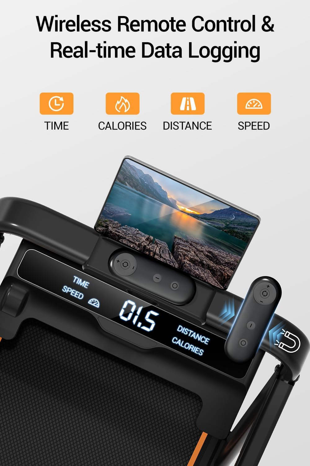 4-In-1 Walking Pad with 15% Incline, 10KM/H Foldable Treadmill for Home, 3.0HP Silent Brushless Motor, 159KG Heavy Duty Capacity, Ultra-Slim Running Machine with Remote Control for Home Office