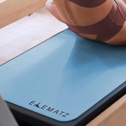 Premium Pilates Reformer Mat - Machine Washable Suede & Natural Rubber - Non-Slip, Hygienic Carriage Cover for Pilates Sessions